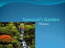 Samurai’s Garden