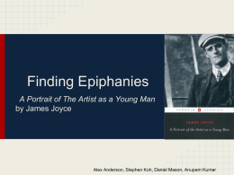 Finding Epiphanies - English 12