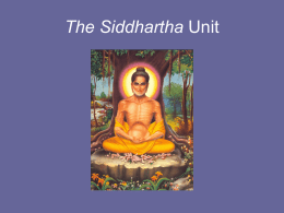 The Siddhartha Unit - Kent School District