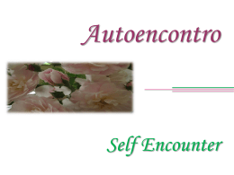 Autoencontro  Self Encounter   Se de fato anelas pela conquista da felicidade, tenta o autoencontro.  If in fact you aspire to conquer happiness, have a go at self-awareness.   Utilizando-te.