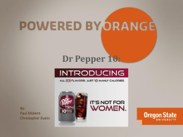 Dr Pepper 10.ppt