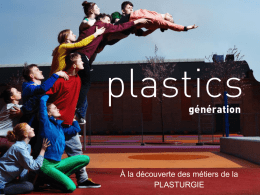 diaporama-plasturgie - Plastics Generation