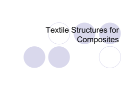 Textile Structures for Composites