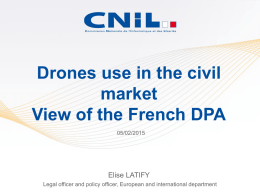 Elise LATIFY - Drone Conference