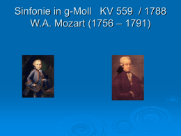 Mozart KV 550 - j-j.ch