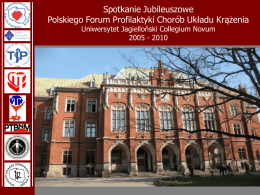 Prezentacja - Polskie Forum Profilaktyki