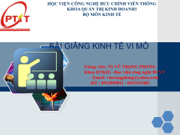 BG kinh te hoc Vi mo.VT Phong