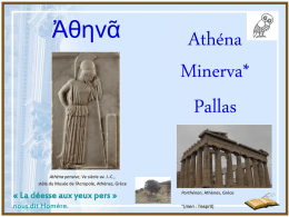 La naissance d`Athéna