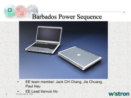 Barbados_Power sequence
