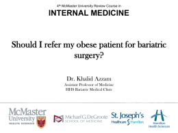 Pharmacotherapy of Obesity