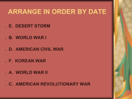 THE KOREAN WAR 1950 - 1953 - CO