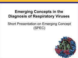 Respiratory Virus Panels - College of American Pathologists