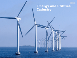 Energy and Utilities Industry Overview - UCAIug