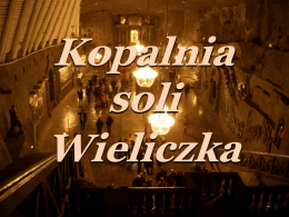 Kopalnia soli Wieliczka