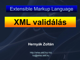 XML DTD