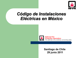 Supervisón de las Instalaciones Eléctricas en México