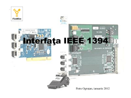 Interfaţa IEEE 1394
