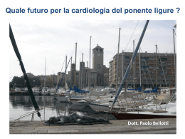 Quale futuro per la Cardiologia del Ponente Ligure?