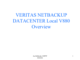 veritas netbackup training