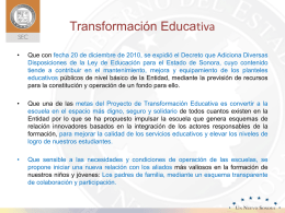 Presentación PAE - Secretaría de Educación y Cultura