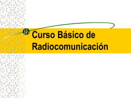 RADIOCOMUNICACION BASICA REV. OCT 08