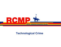 Technological Crime