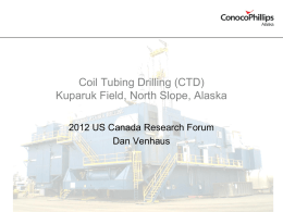 CTD - North Slope Science Initiative