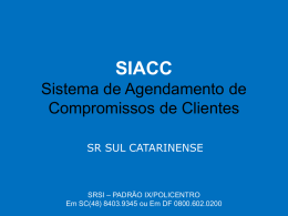 SIACCSRSI - SR - Serviços de Informática