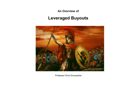 Leveraged Buyouts