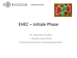 EHEC – initiale Klinik