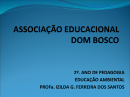 ASSOCIAÇÃO EDUCACIONAL DOM BOSCO