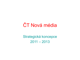 ČT Nová média - Internet Info
