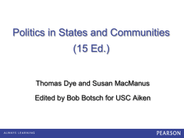 States, Communities, and American Federalism