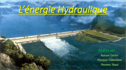 L`énergie Hydraulique
