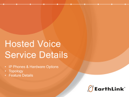 Hosted Voice - EarthLink Business