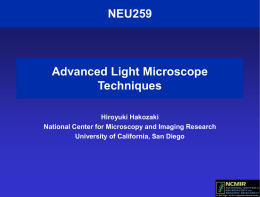 TIRF Microscope Total Internal Reflection and Evanescent light