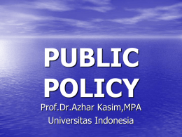 Public policy - Blog Staff
