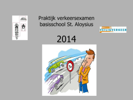 Praktijk verkeersexamen