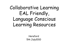 Here - Collaborative Learning Project