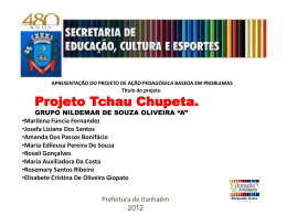 Projeto Tchau Chupeta