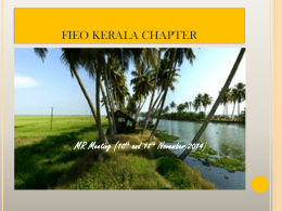 Kerala Chapter - Federation of Indian Export Organisations