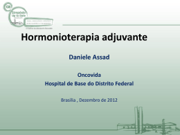 Hormonioterapia - Simpósio Up To Date