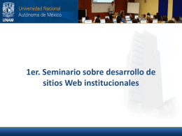 Presentación ppt del seminario - Recursos web
