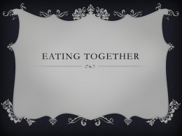 Eating together