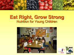 Healthy Eating - Tooele County Health Department