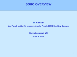 SOHO Overview