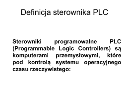 Definicja sterownika PLC