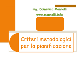 presentazione tipo