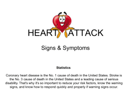Heart Attack Signs and Symptoms