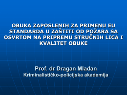 Doc. dr Dragan Mlađan, Mr Dalibor Kekić Kriminalističko